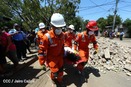 Nicaragua realiza primer Ejercicio Nacional Multiamenazas