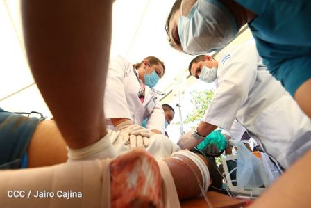 Nicaragua realiza primer Ejercicio Nacional Multiamenazas