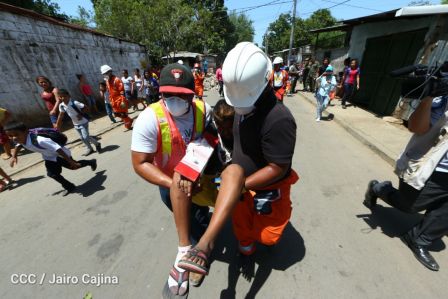 Nicaragua realiza primer Ejercicio Nacional Multiamenazas