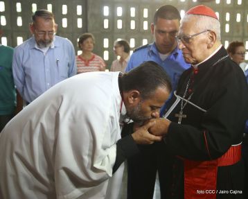 Celebran 50 años de vida episcopal del Cardenal Miguel Obando