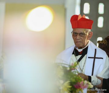 Celebran 50 años de vida episcopal del Cardenal Miguel Obando