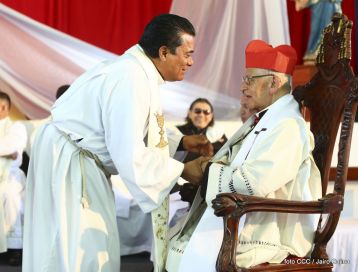 Celebran 50 años de vida episcopal del Cardenal Miguel Obando