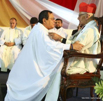 Celebran 50 años de vida episcopal del Cardenal Miguel Obando