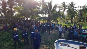 EN FOTOS: Ejército de Nicaragua trabaja para sofocar incendio en Indio Maíz