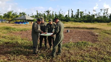 EN FOTOS: Ejército de Nicaragua trabaja para sofocar incendio en Indio Maíz