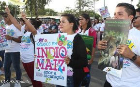 EN FOTOS: Ejército de Nicaragua trabaja para sofocar incendio en Indio Maíz