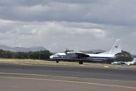EN FOTOS: Ejército de Nicaragua trabaja para sofocar incendio en Indio Maíz