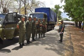 EN FOTOS: Ejército de Nicaragua trabaja para sofocar incendio en Indio Maíz
