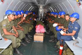 EN FOTOS: Ejército de Nicaragua trabaja para sofocar incendio en Indio Maíz