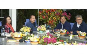 Daniel y Rosario se reúnen con Adán Chávez y Elias Jaua