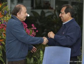 Daniel y Rosario se reúnen con Adán Chávez y Elias Jaua