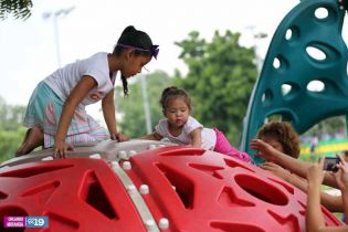 Familias disfrutan su domingo en Parque Luis Alfonso y Puerto Salvador Allende
