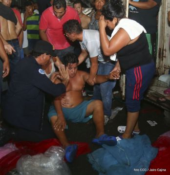 Voraz incendio en el Mercado Oriental