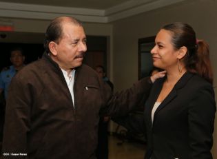 Comandante Daniel preside acto 34 Aniversario del Ministerio de Gobernación