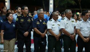 Comandante Daniel preside acto 34 Aniversario del Ministerio de Gobernación