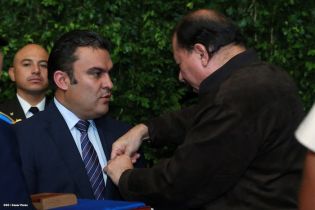 Comandante Daniel preside acto 34 Aniversario del Ministerio de Gobernación