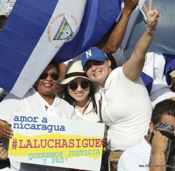 Miles claman por la Paz y la No Violencia