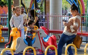 Familias celebran en paz y amor el primero de Mayo en espacios de recreación construidos por el Gobierno