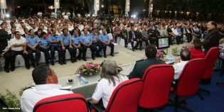 Comandante Daniel preside acto 34 Aniversario del Ministerio de Gobernación