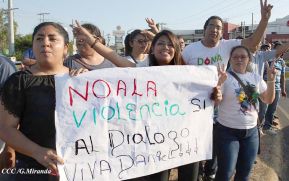 Miles piden por la Paz y el Diálogo en Nicaragua