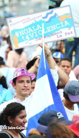 Miles piden por la Paz y el Diálogo en Nicaragua