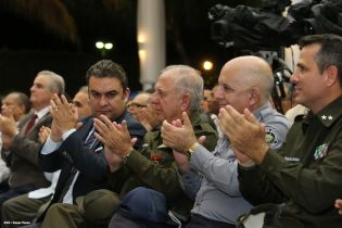 Comandante Daniel preside acto 34 Aniversario del Ministerio de Gobernación