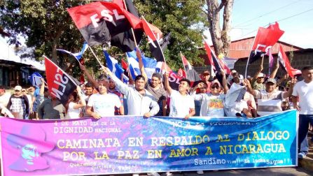 Caminatas y oraciones por la paz en el Día de la Dignidad Nacional