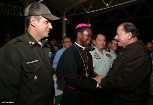 Comandante Daniel preside acto 34 Aniversario del Ministerio de Gobernación