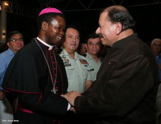 Comandante Daniel preside acto 34 Aniversario del Ministerio de Gobernación