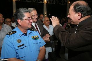 Comandante Daniel preside acto 34 Aniversario del Ministerio de Gobernación