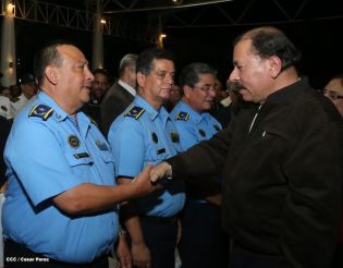 Comandante Daniel preside acto 34 Aniversario del Ministerio de Gobernación