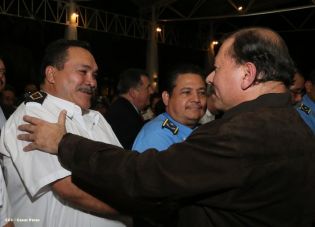 Comandante Daniel preside acto 34 Aniversario del Ministerio de Gobernación