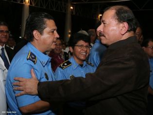Comandante Daniel preside acto 34 Aniversario del Ministerio de Gobernación