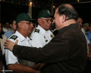 Comandante Daniel preside acto 34 Aniversario del Ministerio de Gobernación