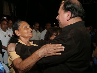 Comandante Daniel preside acto 34 Aniversario del Ministerio de Gobernación