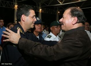 Comandante Daniel preside acto 34 Aniversario del Ministerio de Gobernación