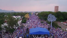 Así se vivió en Nicaragua el Canto por la Paz y el Cariño