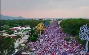 Así se vivió en Nicaragua el Canto por la Paz y el Cariño