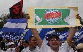 Así se vivió en Nicaragua el Canto por la Paz y el Cariño