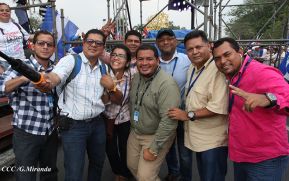 Así se vivió en Nicaragua el Canto por la Paz y el Cariño