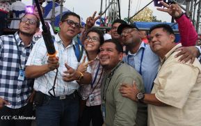 Así se vivió en Nicaragua el Canto por la Paz y el Cariño