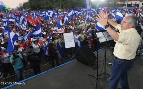 Así se vivió en Nicaragua el Canto por la Paz y el Cariño