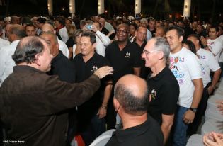 Comandante Daniel preside acto 34 Aniversario del Ministerio de Gobernación