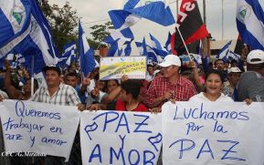 Así se vivió en Nicaragua el Canto por la Paz y el Cariño