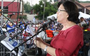 Así se vivió en Nicaragua el Canto por la Paz y el Cariño