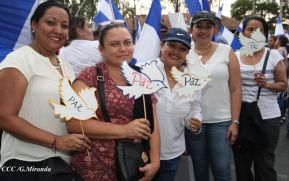 Así se vivió en Nicaragua el Canto por la Paz y el Cariño