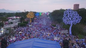 Así se vivió en Nicaragua el Canto por la Paz y el Cariño
