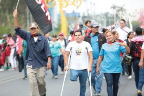 Así se vivió en Nicaragua el Canto por la Paz y el Cariño