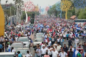 Así se vivió en Nicaragua el Canto por la Paz y el Cariño