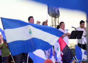 Así se vivió en Nicaragua el Canto por la Paz y el Cariño